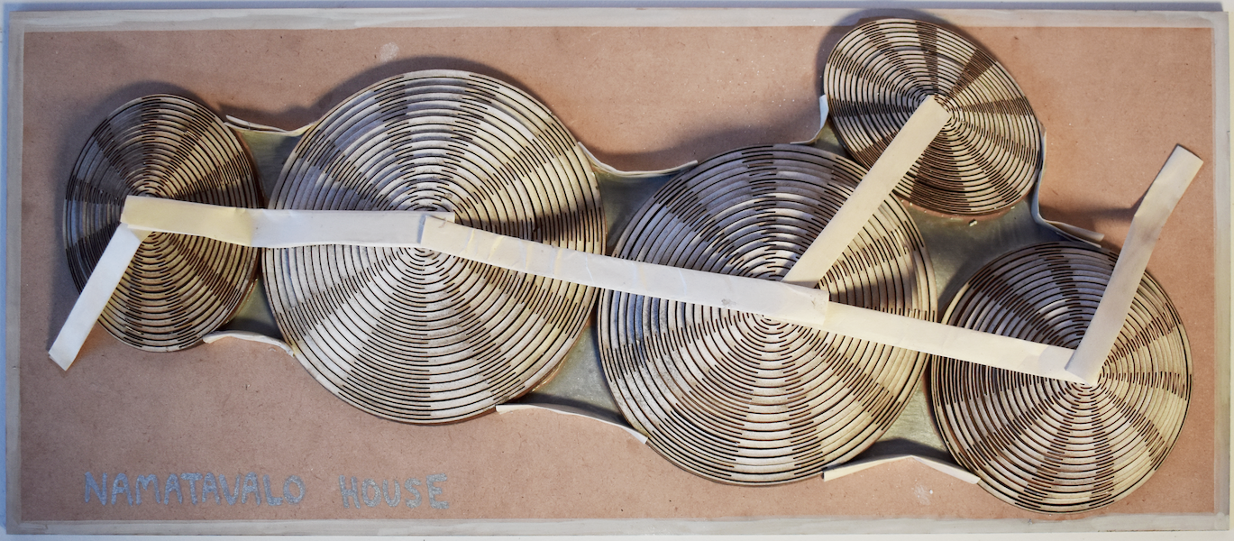 Namatavalo House initial concept model